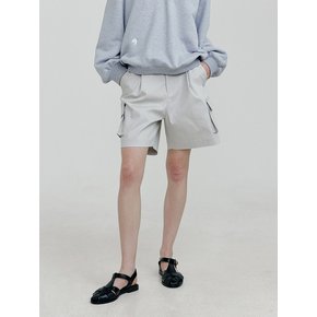 COMO pocket detail shorts [grey]