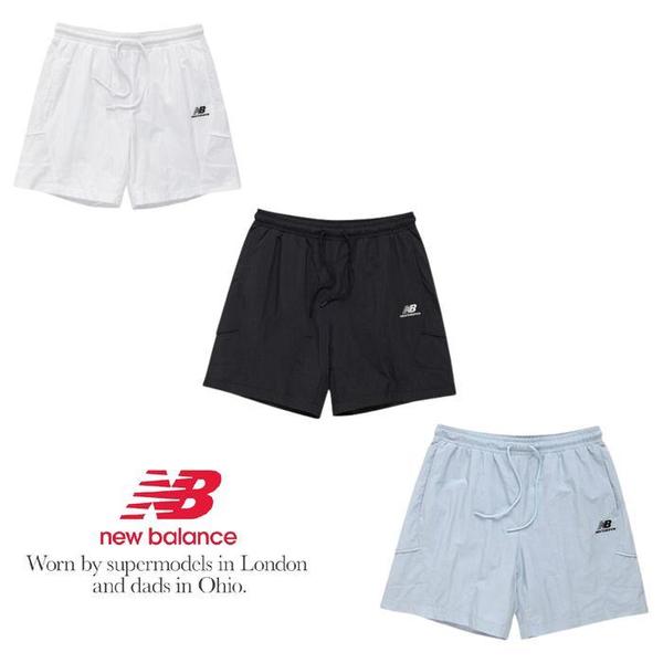 확대된 대표 [뉴발란스] UNI 경량 4부 우븐 숏팬츠_(STANDARD FIT)(1)