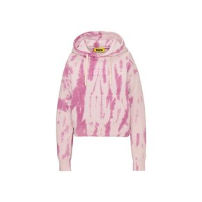 오니츠카타이거 DENIVITA 여성 타이다이 긴팔 후드 티셔츠 핑크 2182B650.700