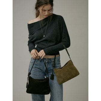앤딜로즈 [단독]Solene mini bag_2color(Suede)
