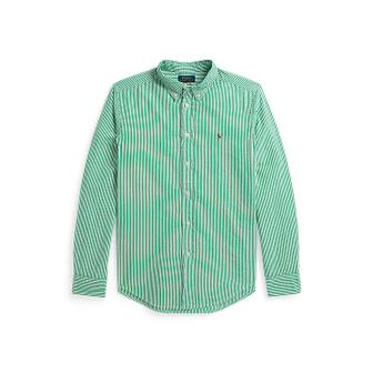 폴로 랄프 로렌 폴로 키즈 남아 8-18세 스트라이프 코튼 시어서커 셔츠(CWPOWOVY6820691999)