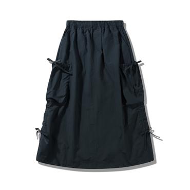 지프 25SS 여름신상품 (여전)제원단 스트링 롱스커트 JQ2SKF024