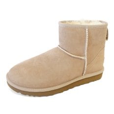 미국 어그 UGG 클래식 미니 II 겨울 스웨이드 부츠 샌드 1016222-SAN