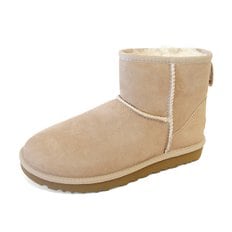 미국 어그 UGG 클래식 미니 II 겨울 스웨이드 부츠 샌드 1016222-SAN