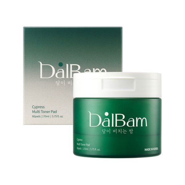 달밤 사이프러스 멀티 기능성 편백수 미백 수분 진정 토너패드 170ml 60매