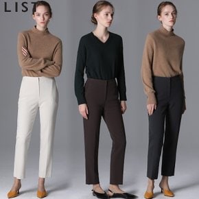 [리스트(LIST)] 다리안 백밴딩 스트레이트 팬츠 (택가격 158000원)
