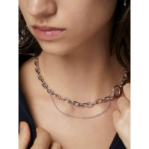 [Silver 925] the chunky necklace-SILVER