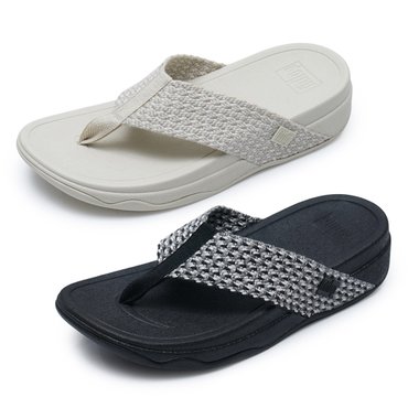 핏플랍 핏플랍(FITFLOP) SURFA MULTI-TONE WEBBING TOE-POST SANDALS 슬리퍼 (womens) 2종 택1