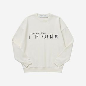 (W) 이로 툴리 라운드넥 로고 스웨트셔츠 화이트 (W) Iro Tulli Round-Neck Logo Sweatshirt Whi