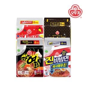 마열라면 4봉+진라면 매운맛 5봉+진비빔면 4봉+짜슐랭 5봉[33443928]