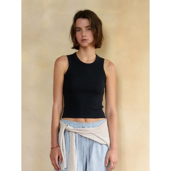ERGO LINE SLEEVELESS T [NAVY] / 6COLOR
