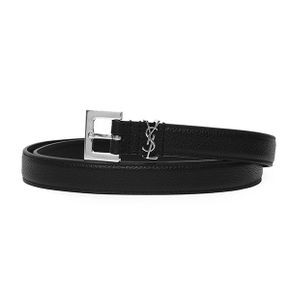 [생로랑 SAINT LAURENT] 612616 DTI0E 1000 남성 벨트 75841341