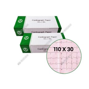 삼성 EKG 이케이지페이퍼 110X30 10개 심전도검사용지 건강검진출력 롤타입