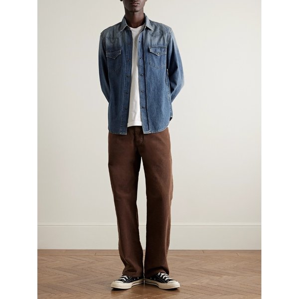 닐리 로탄 트래비스 데님 셔츠 46376663162999102