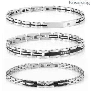 팔찌 STRONG(스트롱) Mens bracelet in steel and cz 028301 (택1)