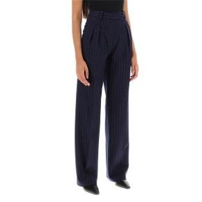 루루 스튜디오 Trousers AMOYA NAVY STRIPES