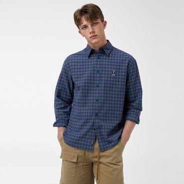 후아유 Steve Vintage Check Shirts (U)  WHYCF3721U