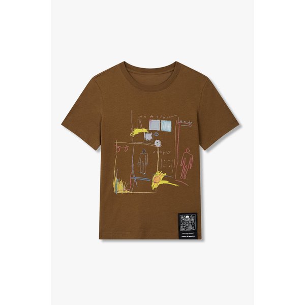 [BASQUIAT] 두들 크루넥 티셔츠 71153407C2160