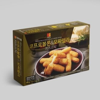  [프리미엄 치즈스틱] 디케이식품 프로볼론&모짜렐라 치즈스틱 400g x 2pack