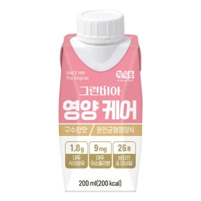 그린비아 영양케어 구수한맛 완전균형영양식 200mlx30팩