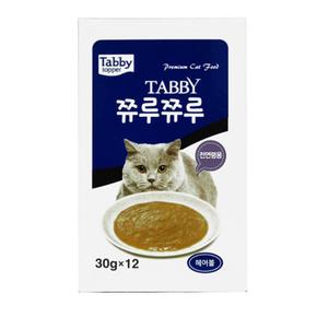 테비 쮸루쮸루 헤어볼 (30g x 12개입) 1박스 (고양이 간식) (S11529233)