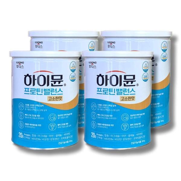 확대된 대표 일동후디스 하이뮨 프로틴 밸런스 고소한맛 304g 4통 /wb(1)