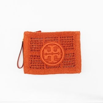 토리버치(TORY BURCH)(YOOX) 토리버치 엘라크로셰 파우치클러치 POPPY RED 155038 627