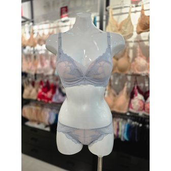 비너스 [시흥점] S 비너스 ) 블랙라벨 하이커버리지 몰드 브라, 망레이스팬티 세트[VBRB642/VPTB642S-BU]