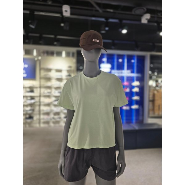 [파주점] 여성 냉감 MINDFUL RUN  크롭 반팔 티(FS2RSH2255F-PLE)