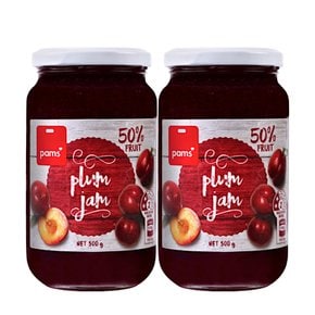 팜스 플럼 자두잼 Pams Plum Jam 500g 2개