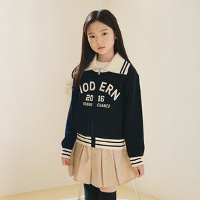 모던 말랑 로고 집업 가디건 IDCK2511Z