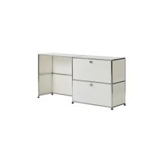 [USM 공식수입원 재고보유] USM Haller Storage 2x2 (깊이 500)