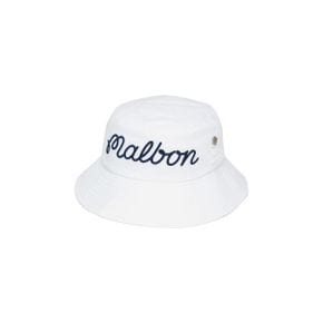 MALBON GOLF 빅스크립트 티꽂이 버킷햇 white 122245561