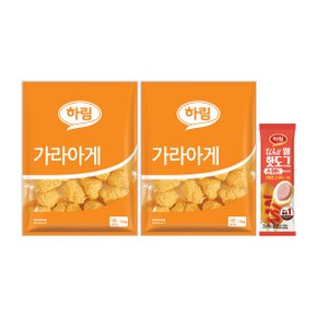 가라아게 1kg 2봉+스위트웰핫도그 70g 1봉_P351014943