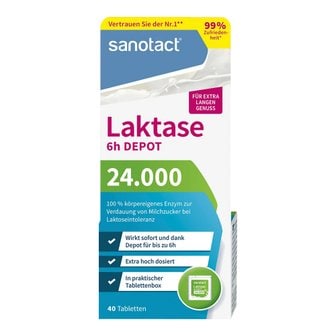  [해외직배송] 자노탁트 락타아제 6h 24.000 40정