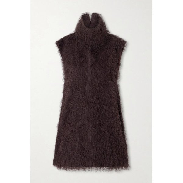 더프랭키샵 랜시 프린지 터틀넥 미니 원피스 46376663162975646