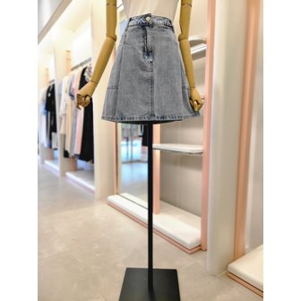 잇미샤 [여주점] 여성 플리츠 데님 미니스커트 (ITP5DSK870A)