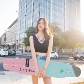 성인 HEAD 롱보드 46인치 FLEX  KC인증 캐나다산단풍나무7겹 알미늄트럭 광폭휠