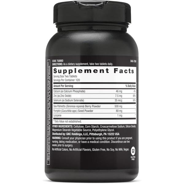 해외배송 GNC 지엔씨 맨스 쏘팔메토 포뮬라 240정 Palmetto Formula