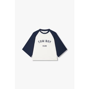 STUDIO TOMBOY 클럽톰보이라그란배색티(9175222992AR)