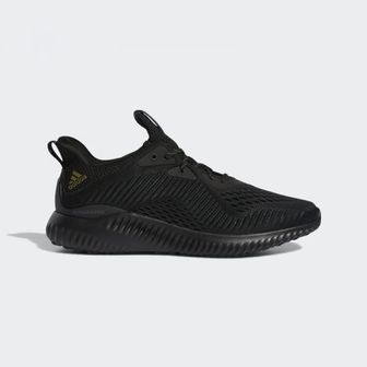 아디다스 Alphabounce 1 슈즈 코어 블랙 골드 메탈릭 그레이 Six 184937 GV8827