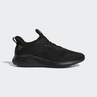 아디다스 Alphabounce 1 슈즈 코어 블랙 골드 메탈릭 그레이 Six 184937 GV8827