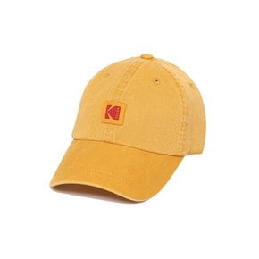 (정상가 : 49,000원) 스퀘어로고 릴렉스핏 볼캡 YELLOW