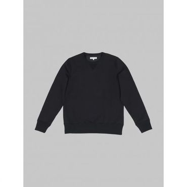 MERZ B SCHWANEN 메르츠비 슈바넨 3S48 Men`s Loopwheeled Sweatshirt Heavy, 14,8oz, Classic Fit, Deep Black 9