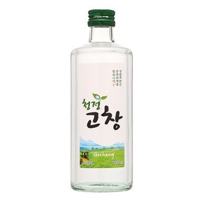 고창서해안 청정고창 소주 16.7도 360ml 10가지 꽃으로 빚은소주