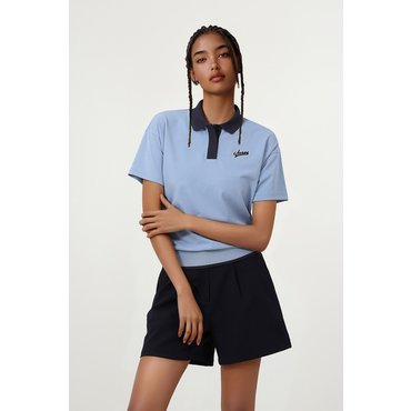 왁 골프 (WWTCM25372SBX)[WAAC X JONES] Womens SS Polo