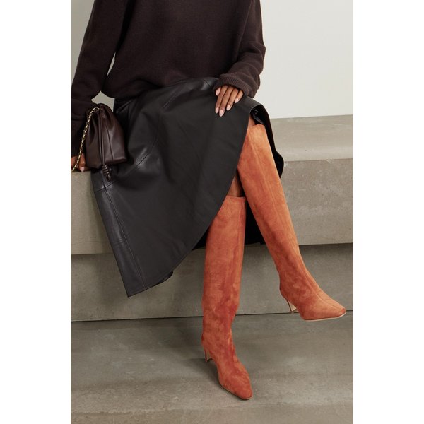 스타우드 왈리 스웨이드 니 부츠 46376663162926506