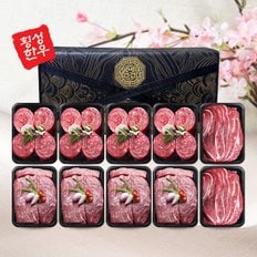 [1/13 순차출고][냉장][名品횡성청정한우]횡성한우 하늬브로 정육세트1호(2.8kg/불고기280gx4, 국거리280gx4, 장조림280gx2)[아이스박스/전용백]