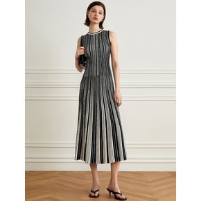 YY_Striped long skirt