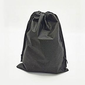 백 파우치 부직포 어 이너백 가방 대 블랙 X ( 5매입 )